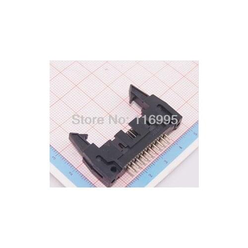 Free shipping DHL / FEDEX / UPS 500PCS Horn connector / straight needle / horn button-2.54mm-20PIN(2X10PIN)