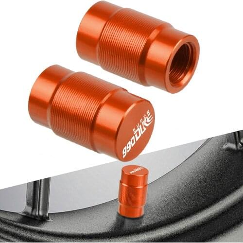 For 1290 990 SUPER SUPERGT R 2015 2016 2017 2018 Motorcycle Vehicle Wheel Tire Valve Stem Caps Covers 990Super