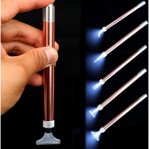 Diamond Painting Tool Luminous Point Drill Pen Magnifying Glass Luminous Lighting Sticker Drill Tool