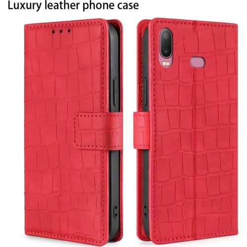 Leather case For Samsung A60S 6.3 Flip Cover Coque Card Slots Magnetic Wallet Cards Stand A60S Retro PU luxury