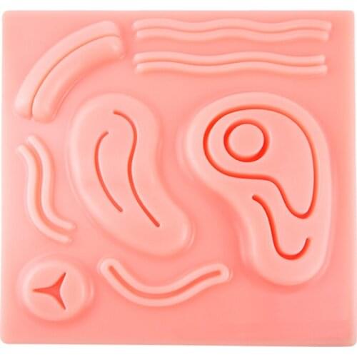 Laparoscopic simulation 3D stitching module training equipment Surgical practice equipment silicone suture pad