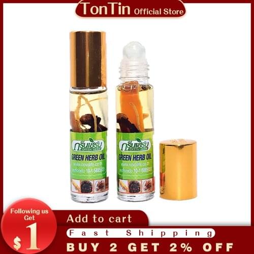 Ginseng balm oil mint Refreshing Influenza Cold Headache Dizziness Muscle Relax painEssential Oil headache relief Fatigue