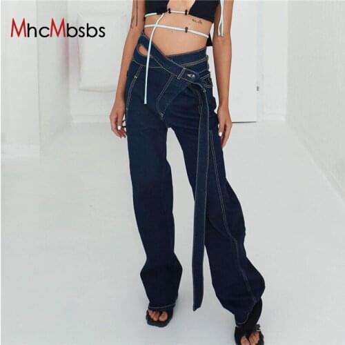 MHCMBSBS Women's Straight Jeans