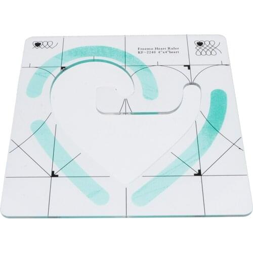 Multi-function Clear Acrylic Quilting Ruler for Sewing Tailoring Tool 16.5cm