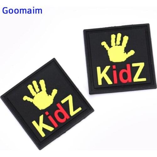 Custom 3D PVC patch in Patches private label PVC label in garment labels sew on bags customized name