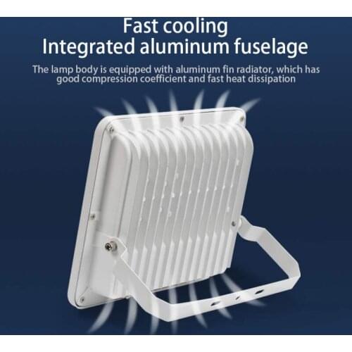 LED Flood Light 10W 20W 30W 50W 220V Remote Outdoor Floodlight Spotlight IP66 Waterproof LED Street Lamp Landscape Lighting Bulb