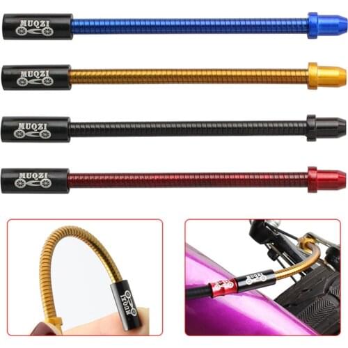2PCS Bike Brake Shift Wire Tube Weaving Line Pipe MTB Road Bicycle Variable Speed Shifting Brake Housing Cable Tube