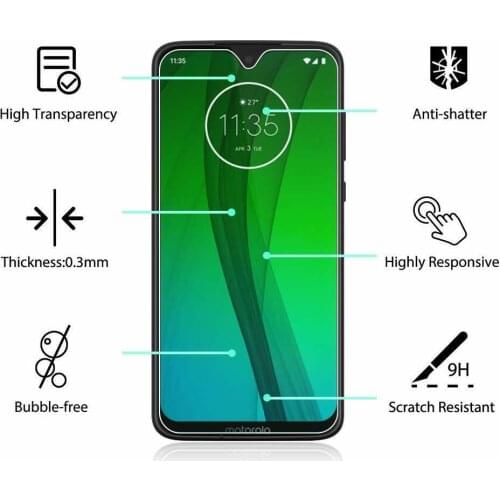 2.5D 9H Tempered Glass For Motorola Moto G20 G30 G50 G60 G5S G6 G7 G8 Play Plus Protector Glass Film For Motorola Moto G9 Power