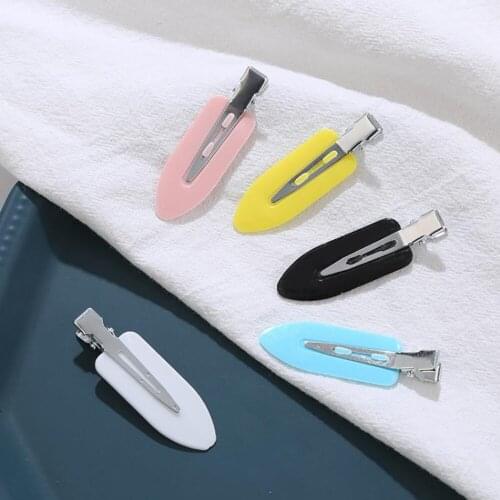 8/12/24pcs Duck Hairpin Girl Bangs Hair Tool No Bend Seamless Hair Clips Washing Face Accessories Women Girls Styling Hairpin