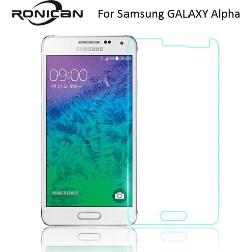 0.26mm Screen Protector Explosion-Proof On Phone 2.5D Tempered Glass Film For Samsung GALAXY Alpha G850 G850F G8508 G8508S G8509