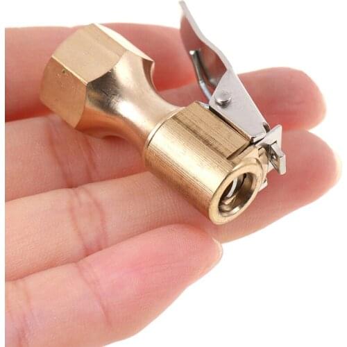 1pcs Auto Air Pump Chuck Clip Car Truck Tyre Tire Inflator Valve Connector Car 6mm 8mm Clamp Tire Repair Tools