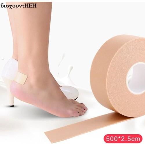 1 Roll Multi-functional Bandage Rubber Plaster Tape First Aid Kits Self-adhesive Elastic Wrap Anti-wear Waterproof Heel Foot Pad
