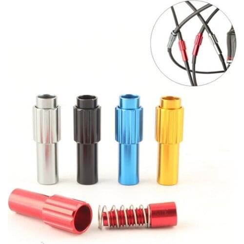 1pc Bicycle Aluminum Alloy Screw with Spring Brake Middle Fine Adjustment Screw