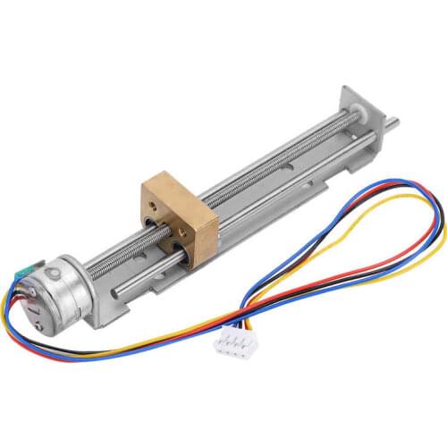 2-Phase 4-wire Stepper Motor Linear Miniature Slide Table Linear Bearing Screw Slider Nut 15 Small Motor CNC Linear Moving Parts