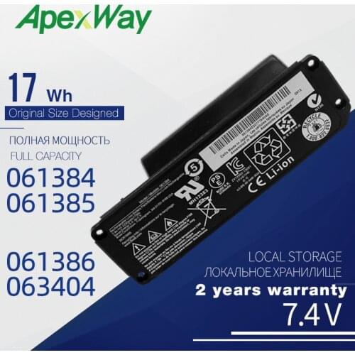 ApexWay New 7.4V 061384 061385 061386 063404 063287 Battery For BOSE SoundLink Mini I Bluetooth Speaker Rechargeable Battery17WH