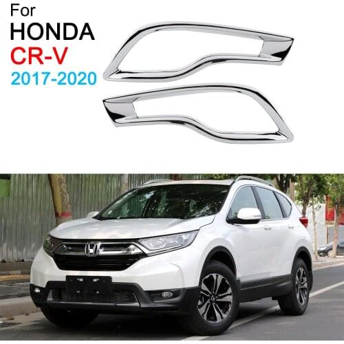 Rear Fog Light Lamp Cover Sticker Reflector Decoration Trim for Honda CRV 5th Accessories 2017 2018 2019 2020