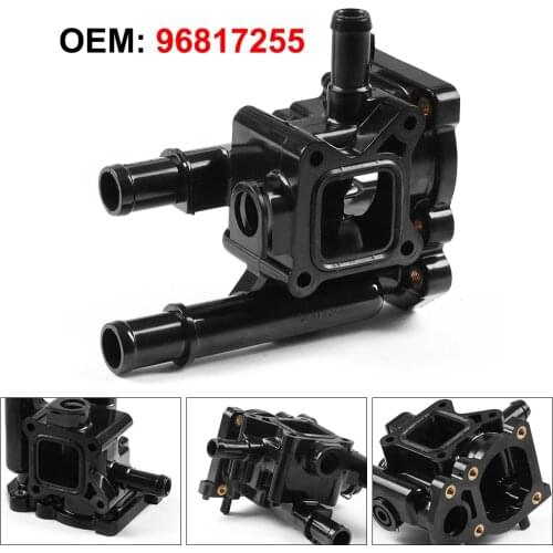 Aluminum Thermostat Housing Cover 96984103 96817255 for Chevrolet Chevy Cruze Aveo Orlando for Opel Astra Zafira Signum Moka
