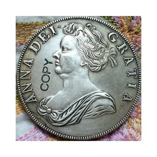 1706 England 1 Crown coins