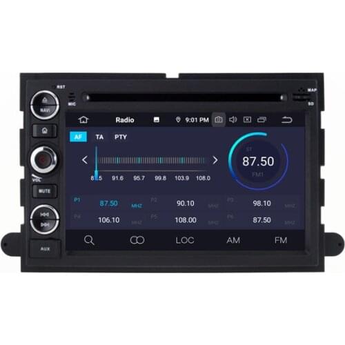 7" Android 10.0 OS Car DVD Multimedia GPS Radio System Player for Ford Mustang 2007-2009 & 500 2005-2007 & Freestyle 2005-2009