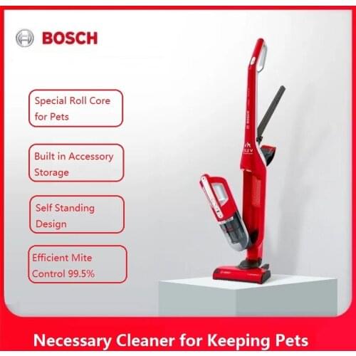 New Bosch Wireless Handheld Vacuum Cleaner for Pets Household vertical with High Power and 55 Minutes Battery Life Flexxo S4