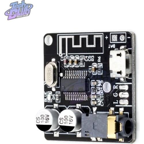 VHM-314 3.3V 5V Bluetooth Decode Board MP3 Lossless Car Speaker Amplifier Retrofit Bluetooth 5.0 Circuit Stereo Receiver Module