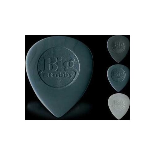 Dunlop Big Stubby Nylon Guitar Pick Plectrum Mediator 1.0mm-3mm, 1/piece