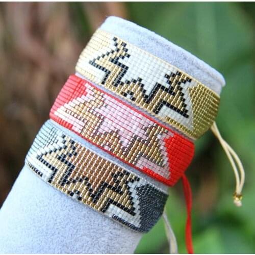 Pretty Bead Miyuki Star Bracelet For Girl Bohemian Color Womens Jewelry Trendy Bead Pulsera Jewellery Tassel Bracelets Gift