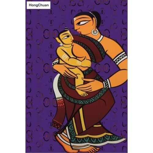 Fast delivery DIY 5D square/round diamond embroidery diamondpainting cross stitch mosaic home decoration abstractcharacter mural