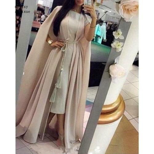 New Arrival Chiffon Dubai Kaftan long dresses evening 2020 Vintage evening gowns abendkleider evening gown muslim evening dress