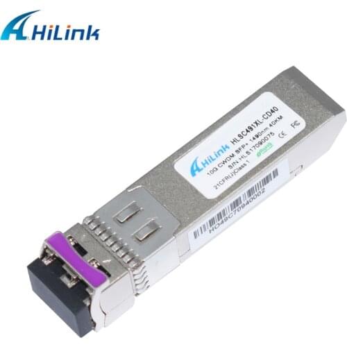 Dual LC 10G 1490nm 40km ER CWDM SFP+ With DOM Function