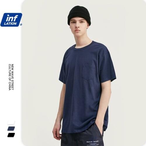 INFLATION Men's Plain T-shirts