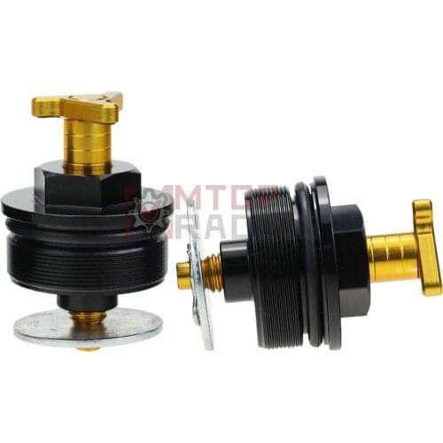 Preload Fork Caps For Yamaha XJR1300 1999 2000 2001 2002 2003 2004 2005 2006 4PU-23111-20-00 43mm Triangle Adjustable Fork Bolts