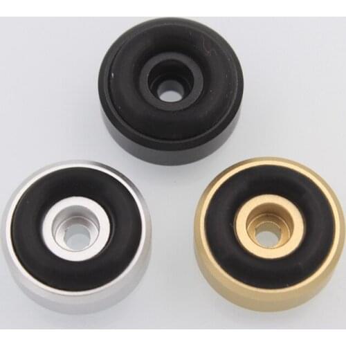 KYYSLB GDMF-20-8MM 20*8mm Power Amplifier Shock Absorber Feet Speaker Computer Case CD Player Feet Tube Amplifier Feet