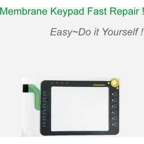 XPAD8000 Membrane Keypad switch for sinrobot 3-axis Servo Control System operation Panel repair~do it yourself, Have in stock