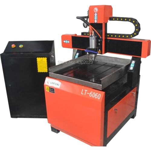 LINTCNC 6090 mini cnc router for cutting engraving metal/aluminum/copper/brass