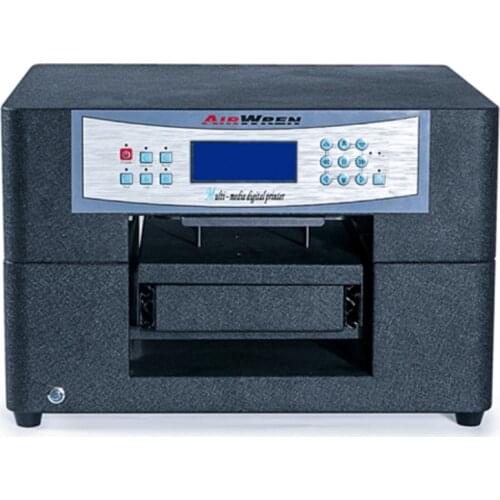 Easy to Operate Haiwn-T400 A4 DTG Printer Digital Inkjet Flatbed T-shirt Cotton Fabric Printing Machine