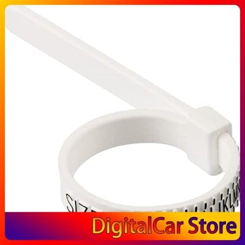 Size Ring Sizer Plastic Finger Sizing Measurement Belt Uk Ring Size Measurement Check Your Size Ring Sizer Measure Finger Size