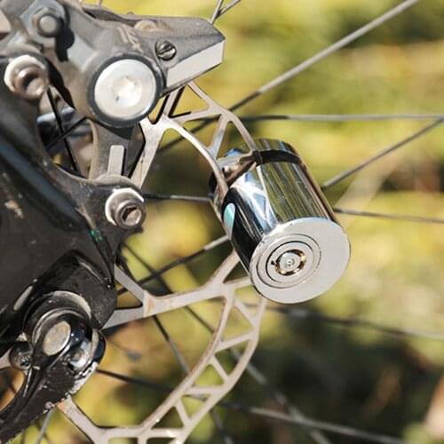 Bike Anti-theft Wheel Disc Brake Lock For MTB Waterproof Padlock