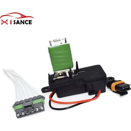 Heater Blower Motor Resistor & Connector Pigtail Kit 1580550 89018436 For 1996-05 Chevrolet Astro GMC Safari