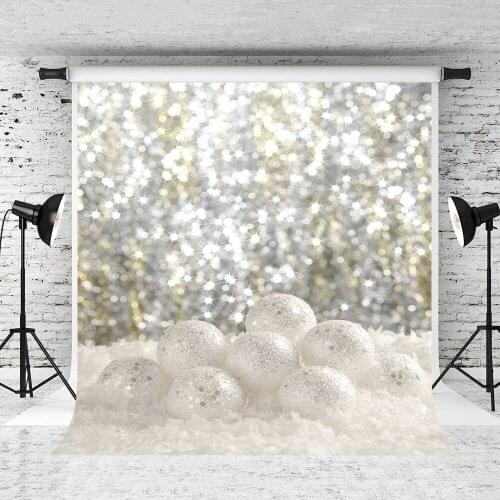 VinylBDS Photographic Background Celebrate Christmas Snow Decoration Shining Stars Photocall Backdrops Newborn Christmas