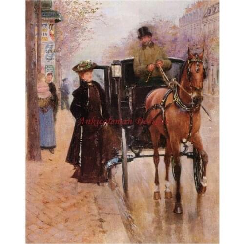 Embroidery Counted Cross Stitch Kits Needlework - Crafts 14 ct DMC Color DIY Arts Handmade Decor - Home Driver