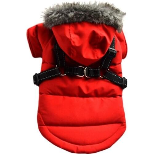 Winter Dog Clothes Pet Puppy Costume French Bulldog Outfit Coat Waterproof Jacket Chihuahua Clothing For Small Dogs