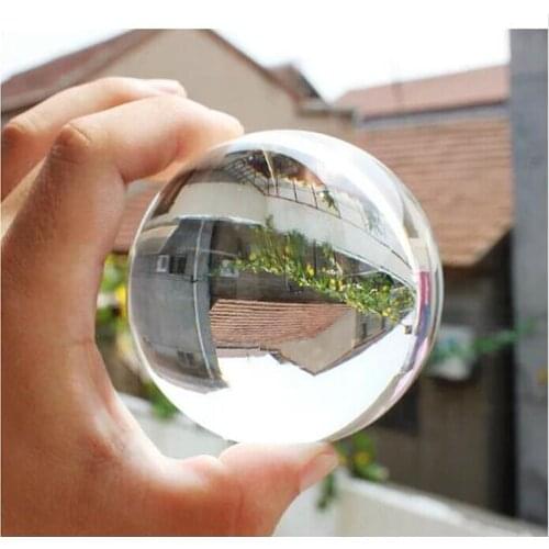 King Magic Contact Juggling Ball 70MM 100% Acrylic Transparent Crystal Ball Stage Ball Magic Tricks for Magicians 1Pcs Kids Toy