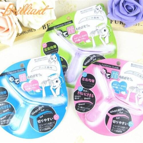 10 PCS For Makeup beginner Eyebrow Shaping Template Eyebrow Stencils Kit Grooming Card Eyebrow Defining Makeup Tools