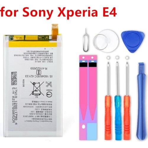 New LIS1574ERPC 2300mAh Battery for Sony Xperia E4 E4G E2003 E2033 E2105 E2104 E2115