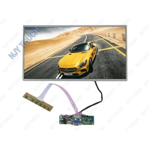 Free Shipping V.M70A VGA LCD Controller Board Kit Plus 15.6 inch LP156WH4(TL)(A1) 1366x768 LED Screen