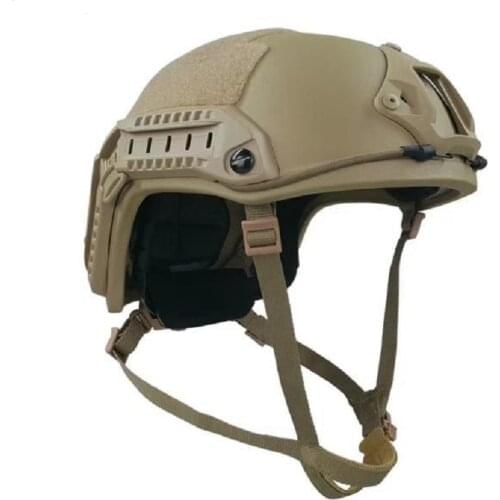 Fast Tactical Bulletproof Helmet Second Class Head NIJ 3A Army Fan CS Combat Water Bomb Helmet
