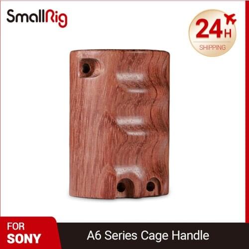 SmallRig Wooden Handgrip for Sony A6000/A6300/A6500 ILCE-6000/ ILCE-6300/ILCE-6500 SmallRig Cage 1661 1889 1970