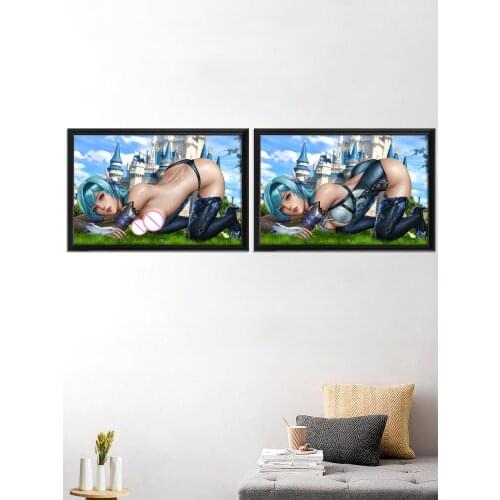 Eula Sexy Nude Anime Cartoon Genshin Impact Game Art-Poster Wall Custom For Living Room Prints Picture Decor Silk Decoration