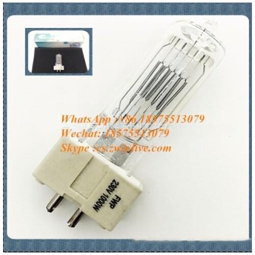 FWP T19 GX9.5 Jinbei 1000W Back Light Bulb Quartz Bulb Movie Bulb